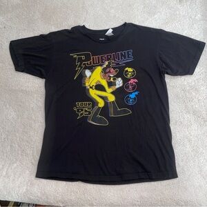 Disney Goofy Movie Powerline Stand Out Tour '95 Tshirt Mens Lg